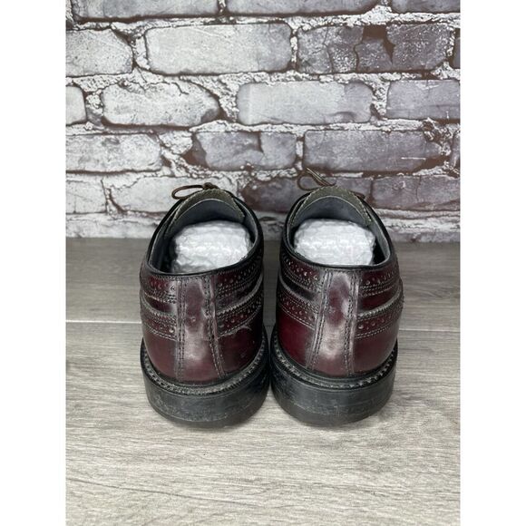 Stuart Mcguire LongWing Blucher Burgundy Leather Dress Shoes Men’s 10.5W US/44EU main image 15